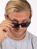 HALTECH HT-309022 SUNGLASSES BLACK AND WHITE