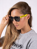 HALTECH HT-309036 SUNGLASSES BLACK AND YELLOW