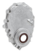 HOLLEY 21-152 CHEV SB VORTEC TIMING CHAIN COVER WITH CRANK SENSOR NATURAL FINISH