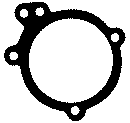 DURAPRO GSKA517D WATER PUMP TO BLOCK GASKET FORD 6CYL XY-XF ALL 200 250