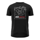 KING 1103-UM0181 CRANK ASSY GRAPHIC T-SHIRT BLACK MEDIUM
