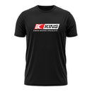 KING 1103-UM0174 RETRO MASCOT GRAPHIC T-SHIRT BLACK SMALL
