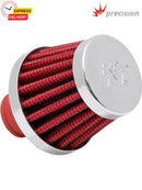 K&N 62-1600RD BREATHER AIR FILTER 3/8"-1/2"ID FLG X 2"OD B X 1.5"T X 1-3/4"H