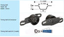 DAYCO KTBA198 TIMING BELT KIT SUZUKI SIERRA SJ410 SUPER CARRY F10A 1.0L