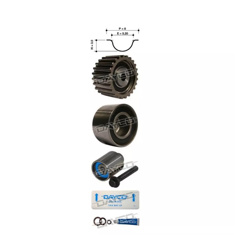 DAYCO KTBA303 TIMING BELT KIT FOR SUBARU IMPREZA LIBERTY WRX 2.0 2.5L TURBO
