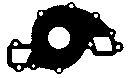 DURAPRO GSLA361D WATER PUMP TO ADAPTOR GASKET HOLDEN V6 LG2 L27 3.8L COMMODORE