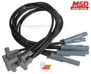 MSD 35383 8.5MM SPARK PLUG LEAD SET BLK, FORD 351C-460 WITH HEI CA