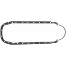 FEL-PRO BPROS34400 SUMP GASKET SET 2 PIECE CHEV 381D 6.2 DIESEL RUBBER COATED FIBRE