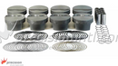 MAHLE 930227975 4.075¨FORGED FLAT TOP PISTONS (SET OF 8) RINGS INC GM LS3/L92 ENGINES