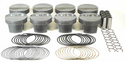 MAHLE 930219208 3.908¨ Forged dish top pistons (set of 8) Rings included suits Chevrolet LS engines