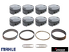 MAHLE 930279000 4.100¨ Forged dome pistons Rings inc Chrysler Hemi ESG V8