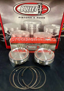 CP PISTONS BLS1126-010 BULLET FORGED PISTONS DISH TOP GM LS2 INC RINGS BORE 4.010