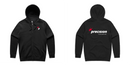 PRECISION PIZIPTM ZIP BLACK HOODIE MEDIUM