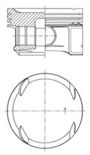 MAHLE 41811600 STD SINGLE PISTON & RINGS MERCEDES M271.954 - 957 4 REQUIRED