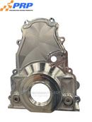 PRP PRP-8570 CNC BILLET ALLOY TIMING COVER CHEV HOLDEN LS INCL TURBO OIL DRAIN FITTINGS CLEAR