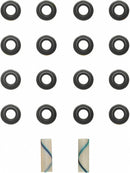 FEL-PRO BPVSS72861 VALVE STEM SEAL SET OF 16 POSITIVE CHEV SB VORTEC 305 350