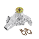 WEIAND 9240P ACTION PLUS WATER PUMP SBC LONG POLISHED FINISH