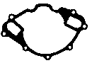 DURAPRO GSWP117D WATER PUMP TO COVER GASKET FORD V8 5.0L WINDSOR EFI 302 1991 ON
