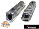 AUSSIESPEED AS0100P 253/304/308 HOLDEN V8 TALL ALLOY ROCKER COVERS FINNED POLISHED USE AS0291 BOLT KIT