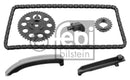 FEBI 30644 TIMING CHAIN KIT SMART M160.910/.920 FORTWO WITH CAM & CRANK SPROCKET