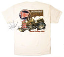 HOLLEY 10000-MDHOL WHITE RETRO T-SHIRT MEDIUM