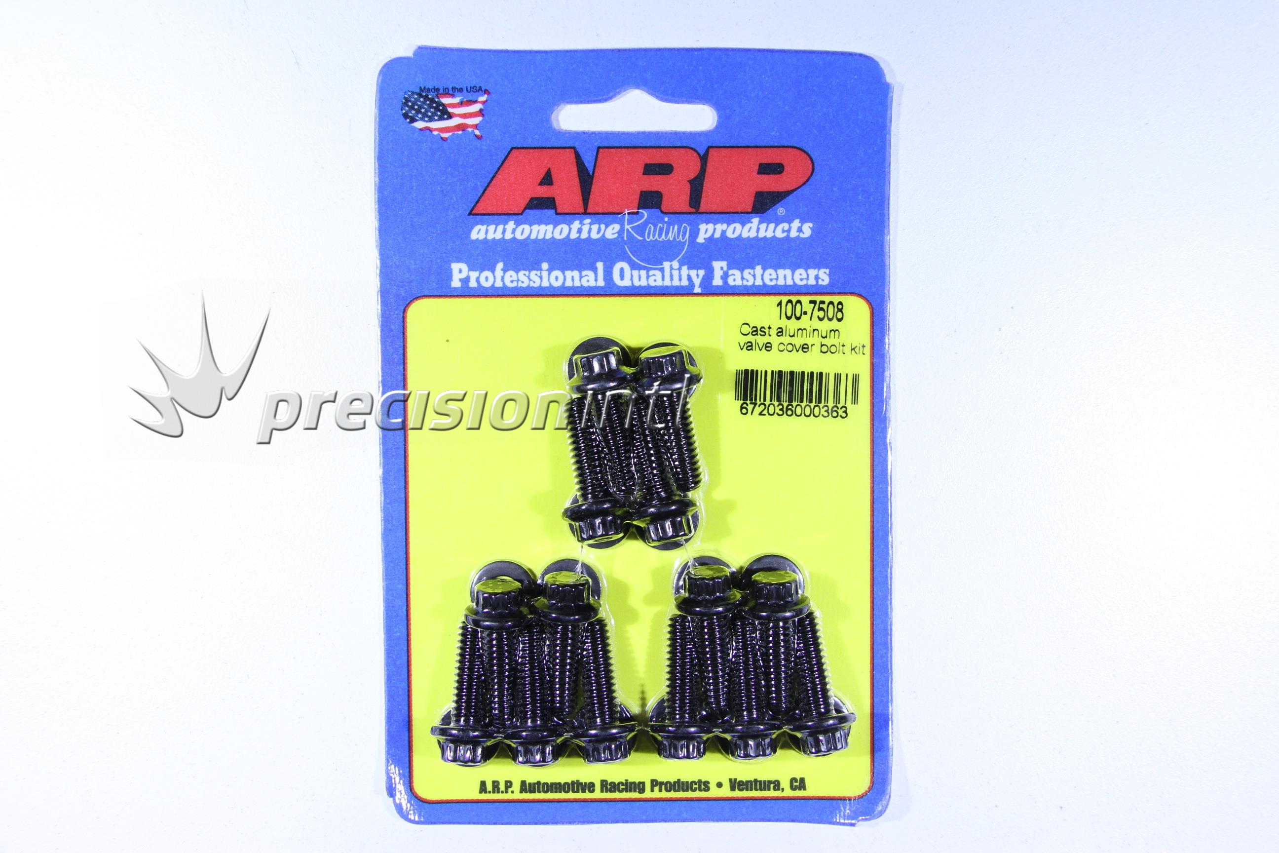 ARP 100-7523 LS Valve Cover Bolts – Black 12pt, For 4.8 5.3 5.7 6.0 6.2 LS1 Engines