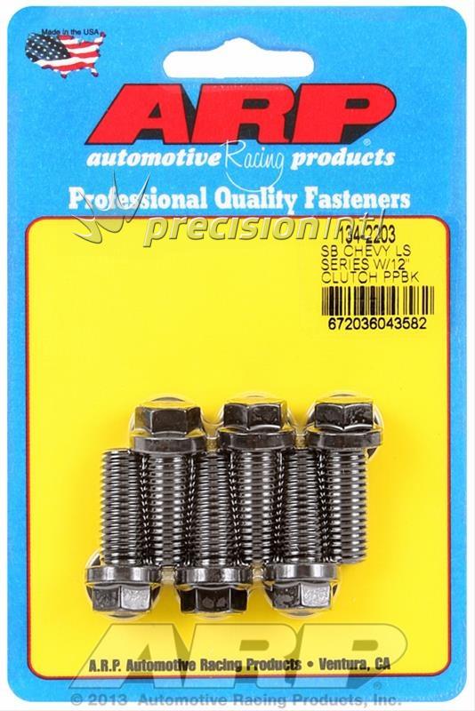 ARP 134-2203 PRESSURE PLATE BOLT KIT GM LS SERIES WITH 12" CLUTCH
