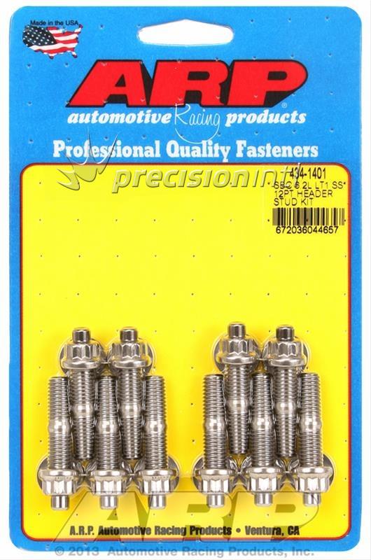 ARP 430-1601 12-PT STAINLESS SBC FUEL PUMP BOLTS