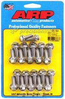 ARP 435-1804 SS HEX OIL PAN BOLT KIT CHEV BB 396-454 W/RUBBER GASKET