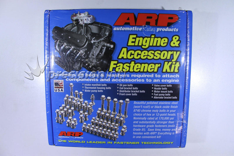 ARP 534-9501 SS ENGINE & ACC FASTNER KIT SBC-HAS ALL BOLTS FOR ENGINE