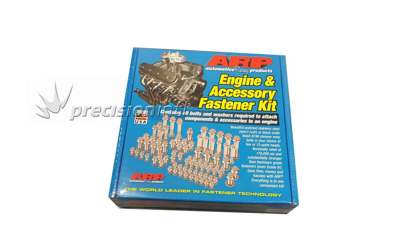 ARP 534-9702 12PT ENGINE & ACC FASTNER KIT SBC 305-350 WITH HEADERS 87-95