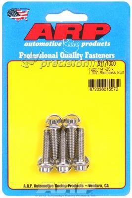 ARP 611-1000 1/4-20 X 1.000 12 POINT SS PACK OF 5 BOLTS