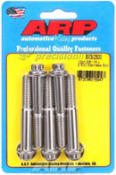 ARP 613-2500 3/8-16 X 2.500 12PT SS PACK OF 5 BOLTS