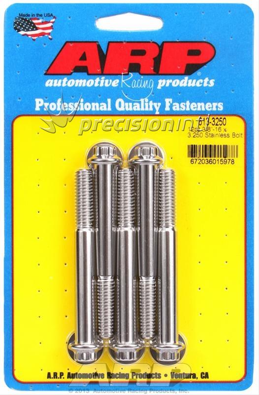 ARP 613-3250 3/8-16 X 3.250 12PT SS PACK OF 5 BOLTS