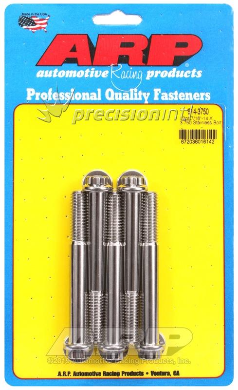 ARP 614-3750 7/16-14 X 3.750 12PT SS PACK OF 5 BOLTS