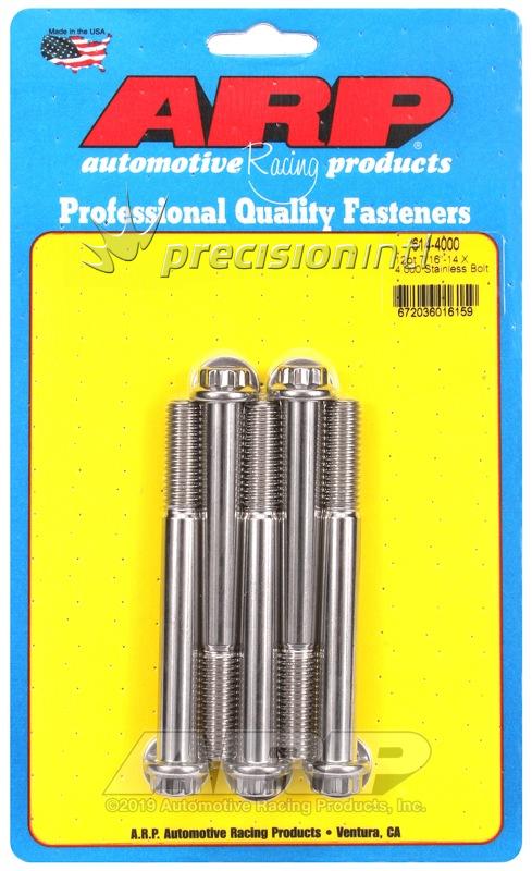 ARP 614-4000 7/16-14 X 4.000 12PT SS PACK OF 5 BOLTS
