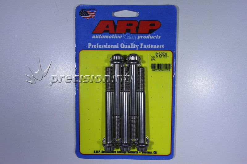 ARP 615-3500 3/8-16 X 3.500 12PT SS PACK OF 5 BOLTS