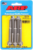 ARP 622-2750 5/16-18 X 2.750 HEX SS PACK OF 5 BOLTS