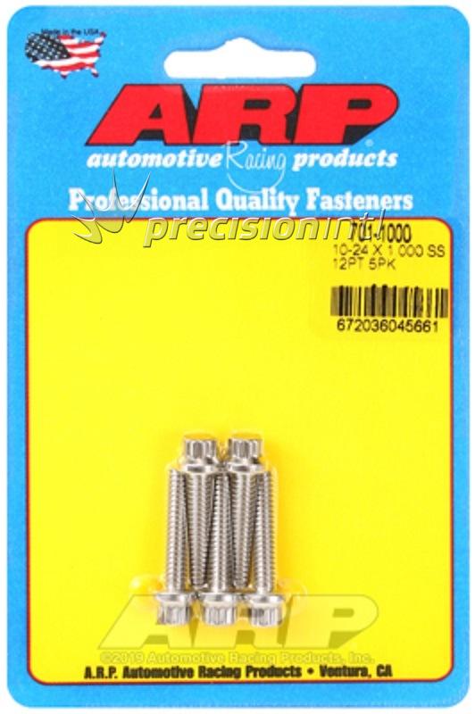 ARP 701-1000 10-24 X 1.000 12PT SS PACK OF 5 BOLTS