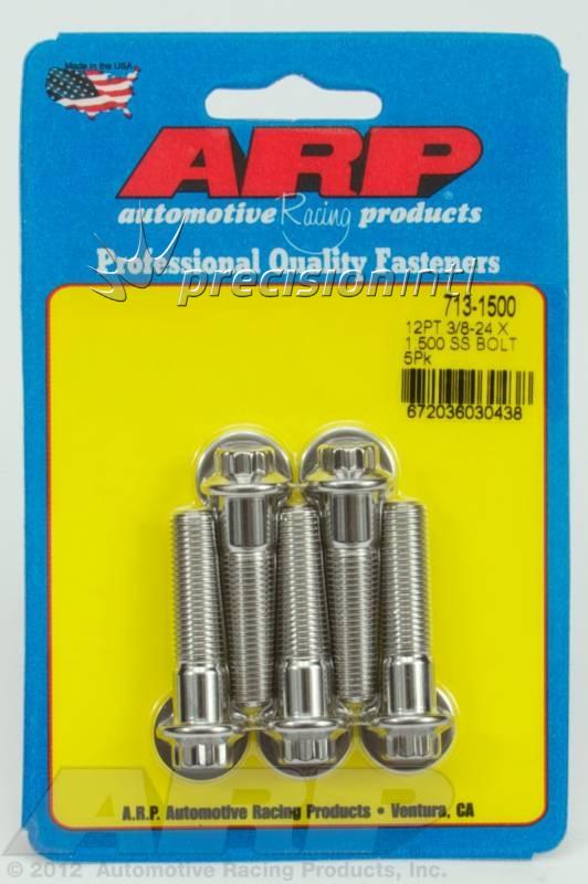 ARP 713-1500 3/8-24 X 1.500 12PT SS PACK OF 5 BOLTS