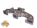AUSSIESPEED AS0167 HOLDEN RED 6 2 BARREL MANIFOLD SUITS 9 PORT HEAD HOLLEY 350