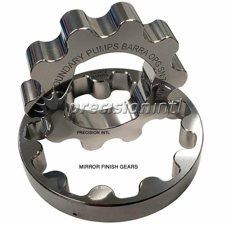 BOUNDARY BA-OPG U.S MADE BILLET OIL PUMP GEARS FORD FALCON XR6 4.0L BARRA TURBO INCLUDES MIRROR FINIS