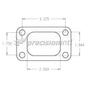 COMETIC C4514 STAINLESS STEEL TURBO FLANGE GASKET, T3 TURBO EXHAUST INLET 010