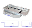 CANTON 11-280 7 QUART STEEL OIL PAN/SUMP GM LS1 V8 OPEN CHASSIS