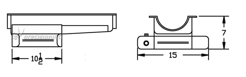 CANTON 11-502 CHRYSLER 318-340 V8 SHALLOW DEPTH REAR SUMP STEEL OIL PAN 7¨ DEEP 10.5¨ LONG 15¨ WIDE
