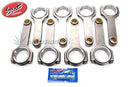 SCAT 6585020A CONRODS SBC H-BEAM 5.85 2 INCL ARP 2000 SERIES BOLTS