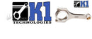K1 TECHNOLOGIES 012AE25613 CONRODS LS H-BEAM 6.125¨ SET INCL ARP 2000 SERIES BOLTS
