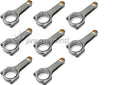 SCAT 6620021 CONRODS SBC H-BEAM 6.2 L/J F/F B/END W/BOLTS BUSHED S/END
