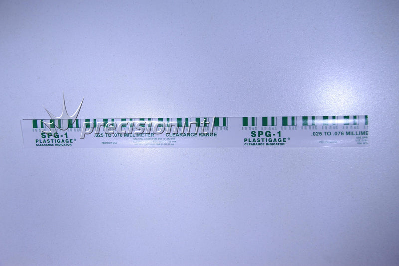 SPEED PRO FSPG1 PLASTIGAUGE FLEXIGAUGE GREEN .001 -003 CHECK BEARING CLEARANCES EACH