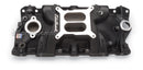 EDELBROCK 27013 PERFORMER DUAL PLANE INTAKE MANIFOLD SB CHEV 262-400 V8 BLACK